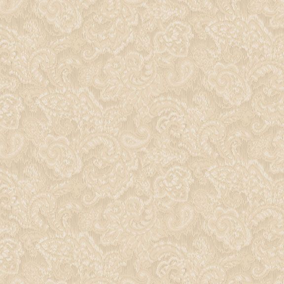 Jacquard Leaves Tan Marcus Cotton Fabric MF-R251120D-TAN
