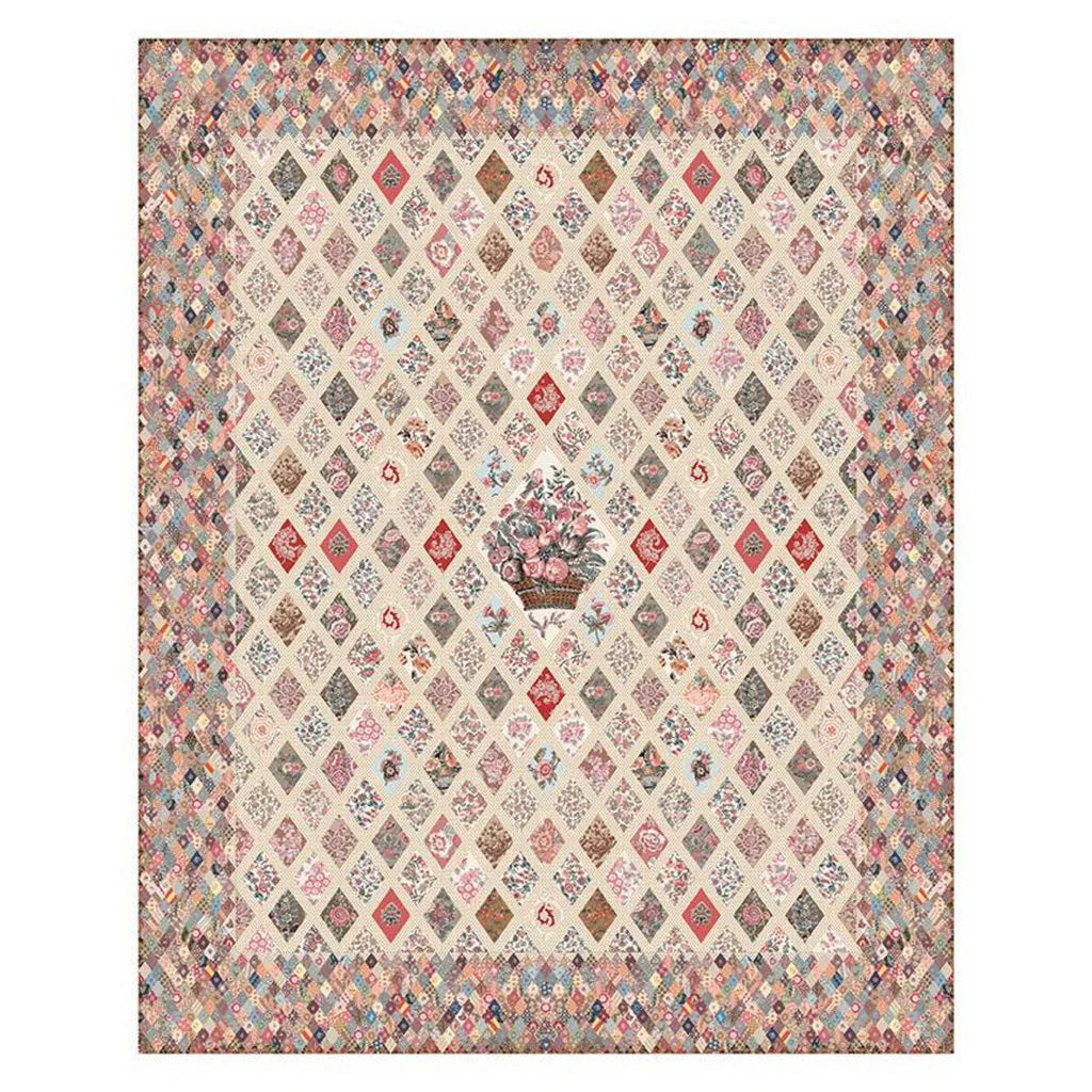 Jane Austen Coverlet Kit 80"x100" Riley Blake Designs RB-KT-17450