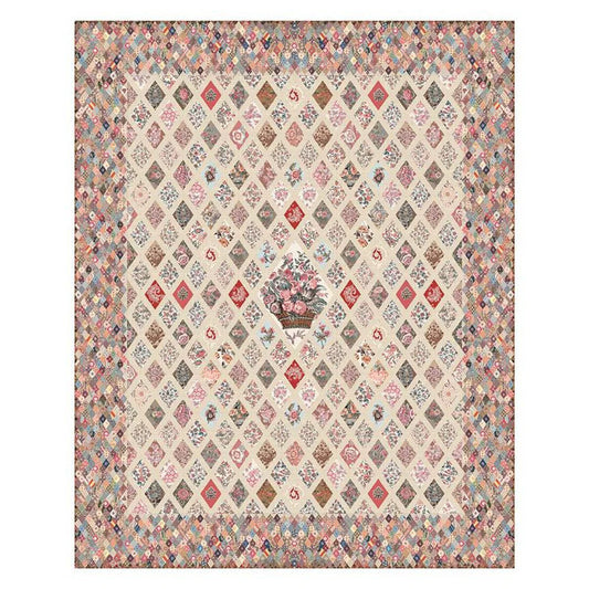 Jane Austen Coverlet Kit 80"x100" Riley Blake Designs RB-KT-17450