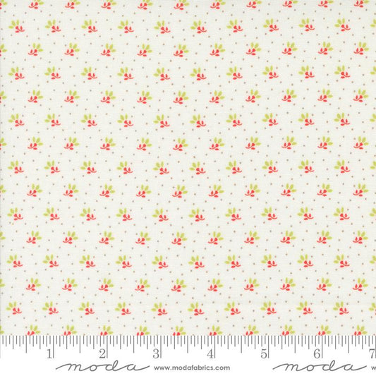 Jelly & Jam Ditsy Small Floral Dots Multi Fig Tree Co Moda Cotton Fabric