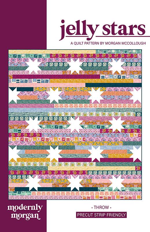 Jelly Stars G Quilt Pattern Morgan McCollough Modernly Morgan MM-026