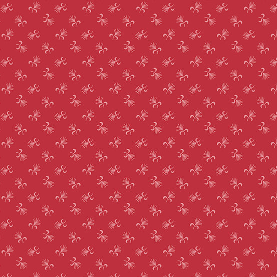 Jewelbox Dandelion Fluff Crimson Red Candy Quilts Andover Fabrics Cotton Fabric AF-A-836-R