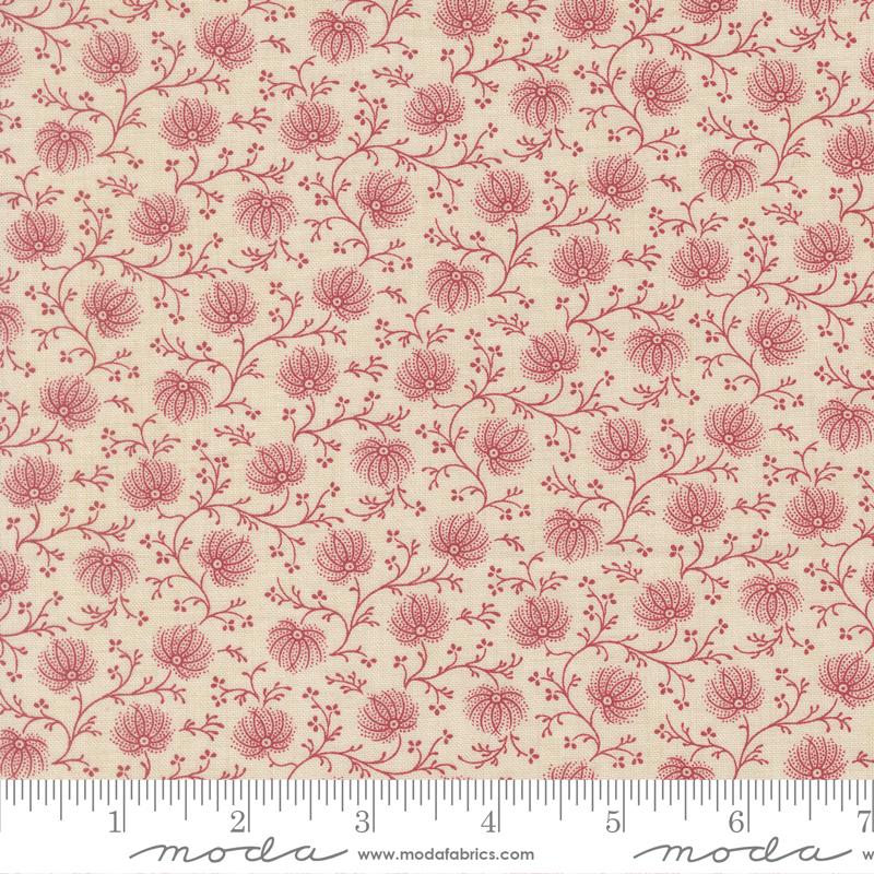Joie De Vivre Campanule Pearl French General Moda Cotton Fabric MD-13986-11 | US Fabric Shop