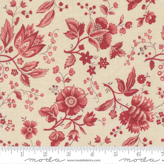 Joie De Vivre Rural Jardin Florals Pearl French General Moda Cotton Fabric MD-13982-11