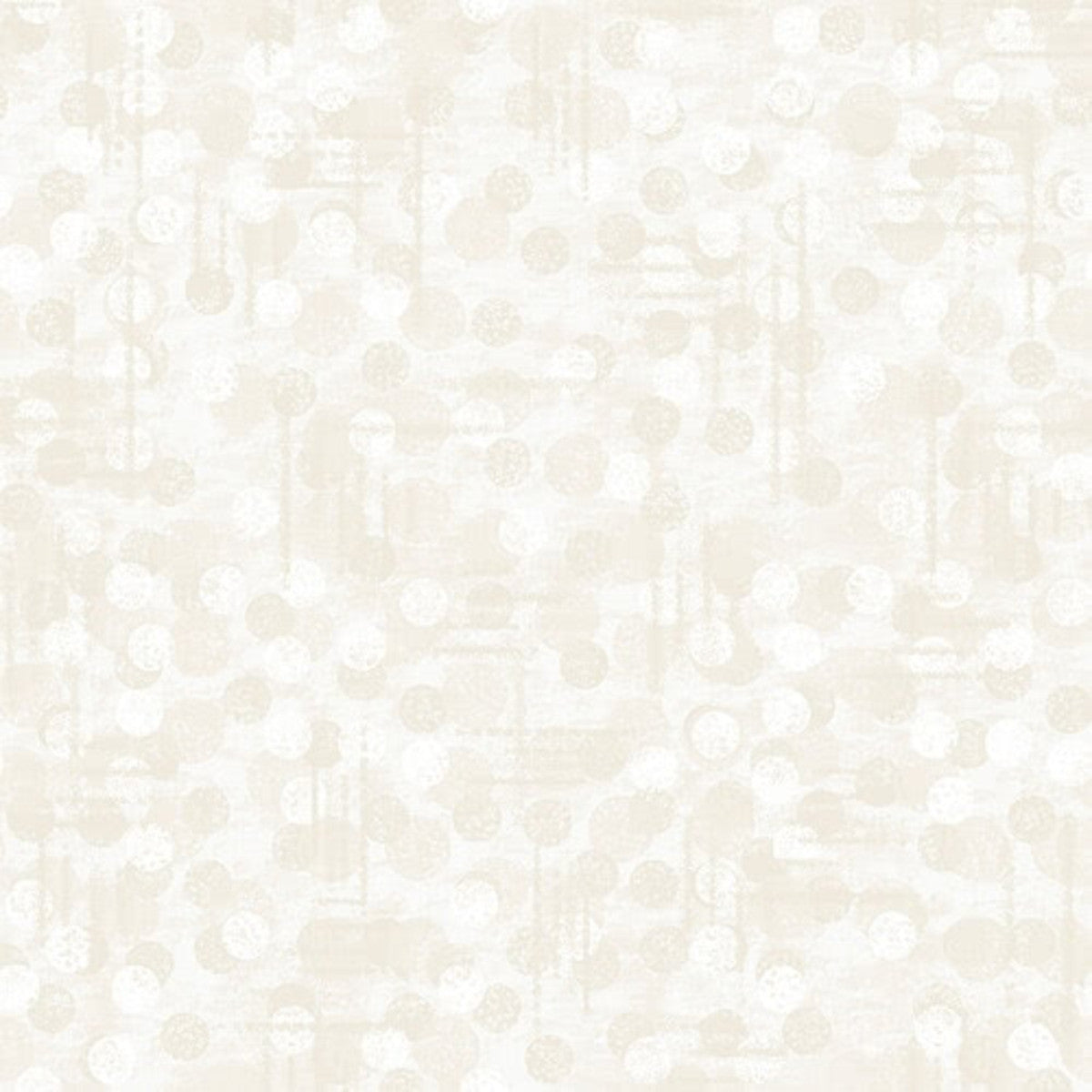 Jot Dot 108" Wide Backing Tonal Dot Texture Marshmallow Cream Blank Quilting Cotton Fabric