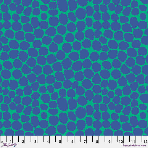 Jumble Ocean Classics Kaffe Fassett Collective Free Spirit Cotton Fabric FS-PWBM053.OCEAN