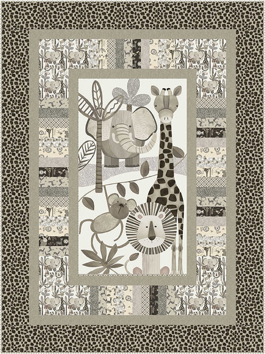 Free Pattern-Jungle Romp Fences Quilt Project Henry Glass