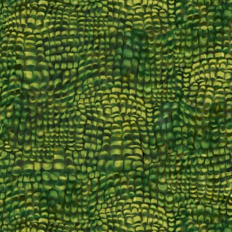 Jurassic Journey Scale Texture Green Eva Nikolskaya Quilting Treasures Cotton Fabric