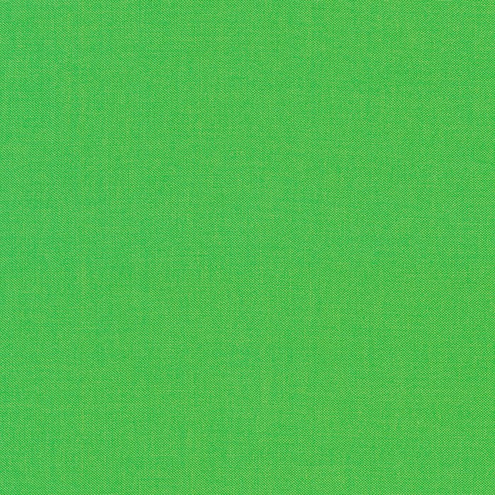 (SOLD PER BOLT) Kona Leprechaun Green Blender Solid Robert Kaufman Cotton fabric Kona-Leprechaun K001-411-FB
