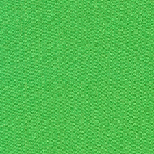 (SOLD PER BOLT) Kona Leprechaun Green Blender Solid Robert Kaufman Cotton fabric Kona-Leprechaun K001-411-FB