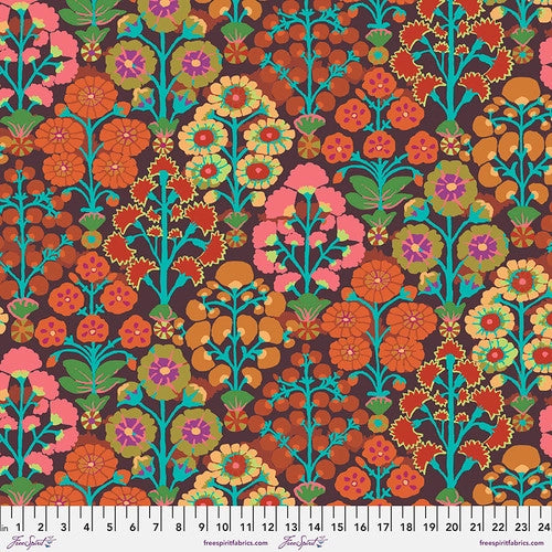 Sprays Brown Kaffe 85 & Fabulous Kaffe Fassett Free Spirit Cotton Fabric