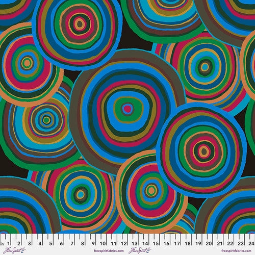 Targets Black Kaffe 85 & Fabulous Kaffe Fassett Free Spirit Cotton Fabric