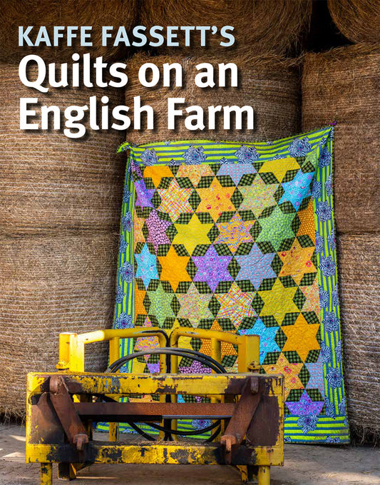 Kaffe Fassett's Quilts on an English Farm Book Kaffe Fassett Taunton Books