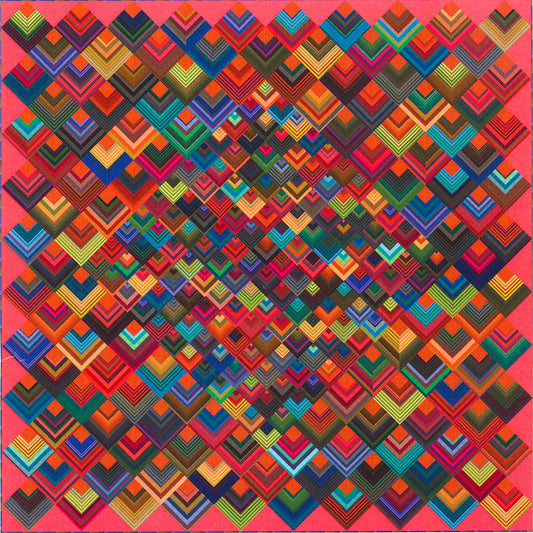 KaffeFassett Handkerchief Corners Quilt Free Spirit-FREE PATTERN