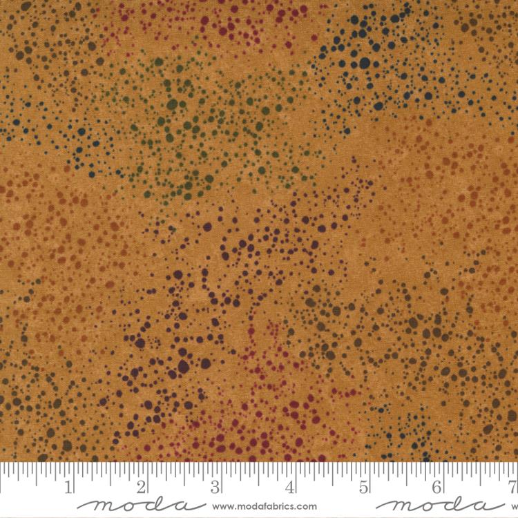 Kansas Troubles 108'' Wideback Splatter Texture Golden Kansas Troubles Quilters Moda Cotton Fabric MD-11167-12 | US Fabric Shop