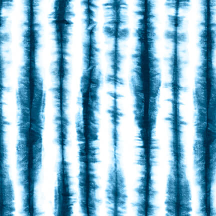 Katori Stripes Blue White Blank Quilting Cotton Fabric