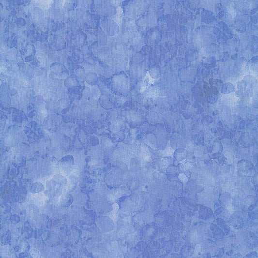 Pansy Blue Solid-ish Blender Kimberly Einmo Cotton Fabric