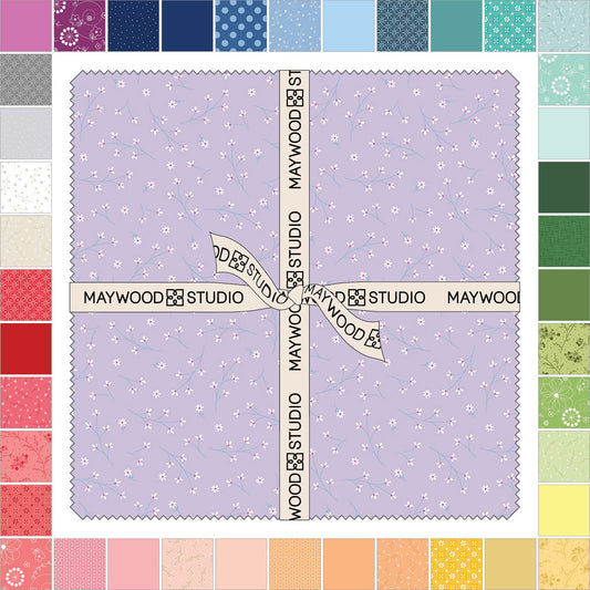 Kimberbell Basics Kim's Picks Medley 10" Squares Kimberbell Maywood Studio Cotton Fabric