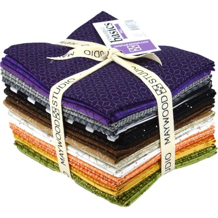 Kimberbell Basics Kim's Picks Fall Fat Quarter Bundle 18"x21" 21 pcs Kimberbell Maywood Studio Cotton Fabric