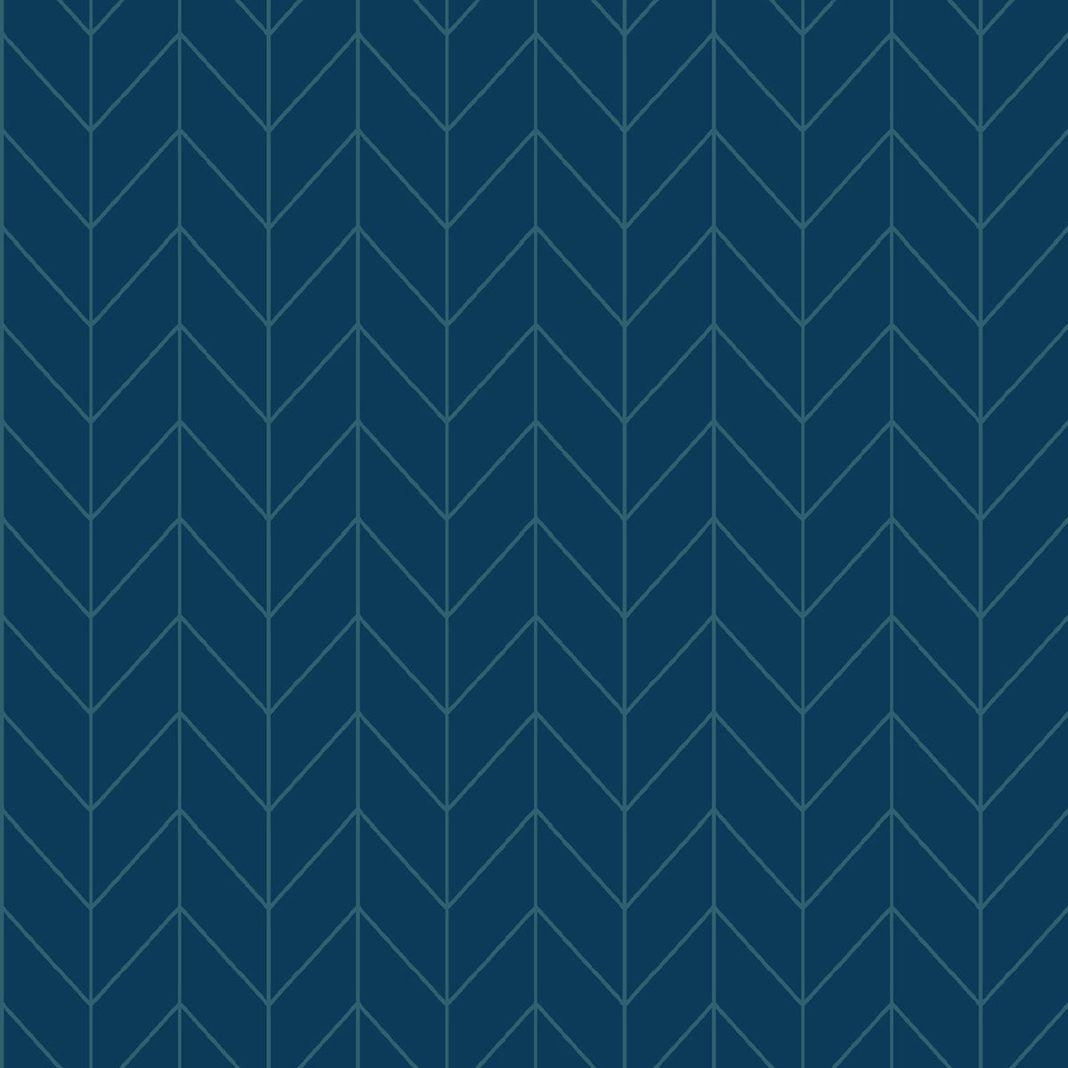 Kimberbell Basics Chevron Navy Blue Kim Christopherson Maywood Studio Cotton Fabric MS-8258-N