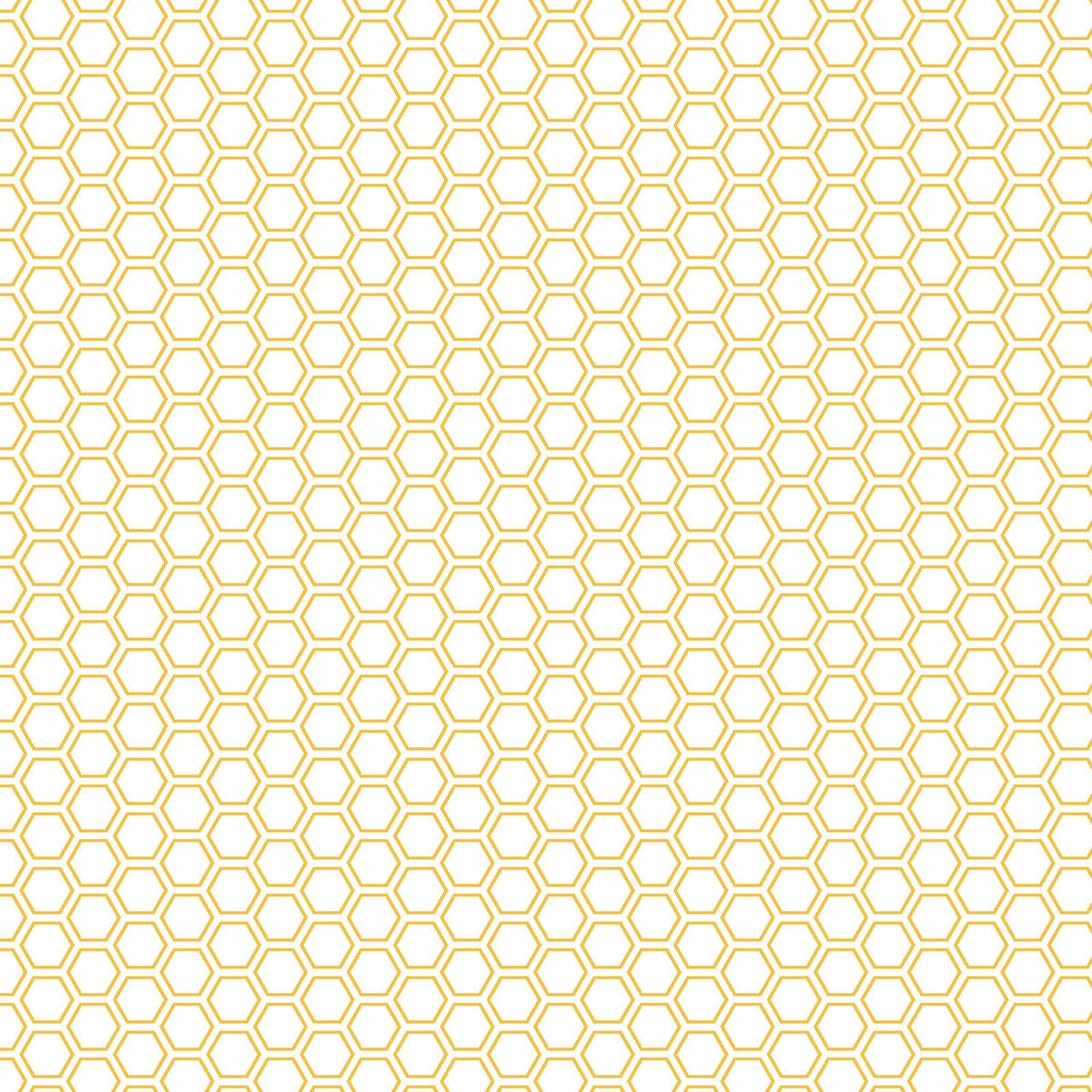 Kimberbell Basics Honeycomb Yellow White Kim Christopherson Maywood Studio Cotton Fabric MS-8256-S