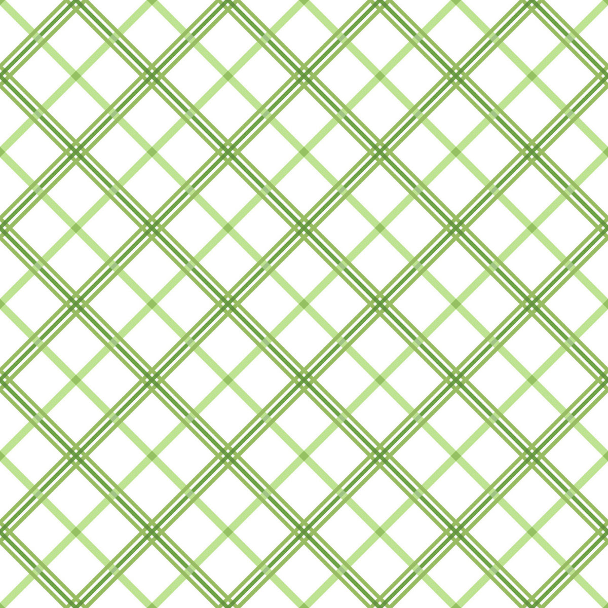 Kimberbell Basics Plaid Green White Kim Christopherson Maywood Studio Cotton Fabric MS-8262-G