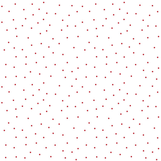 Kimberbell Basics Tiny Dots Red White Kim Christopherson Maywood Studio Cotton Fabric MS-8210-WR