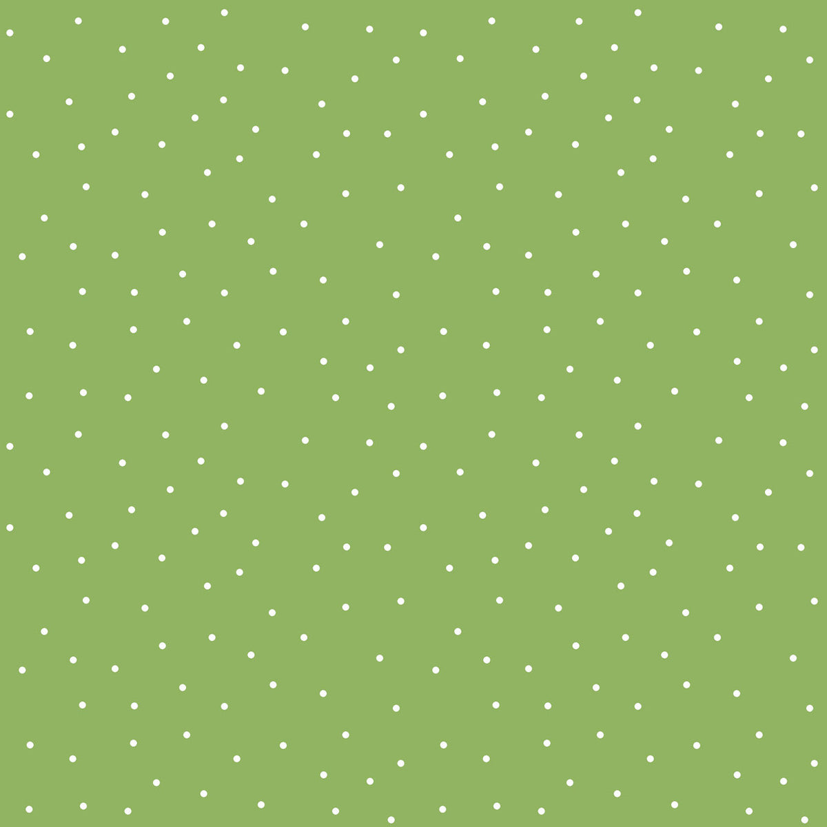 Kimberbell Basics Tiny Dots White Green Kim Christopherson Maywood Studio Cotton Fabric MS-8210-GW