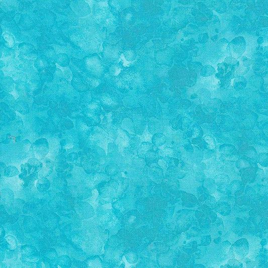 Kimberly Einmo Turquoise Solid-ish Blender Timeless Treasures Cotton Fabric