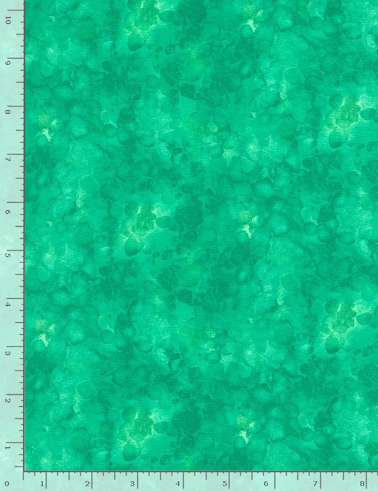 Kimberly Einmo Lagoon Green Solid-ish Blender Timeless Treasures Cotton Fabric