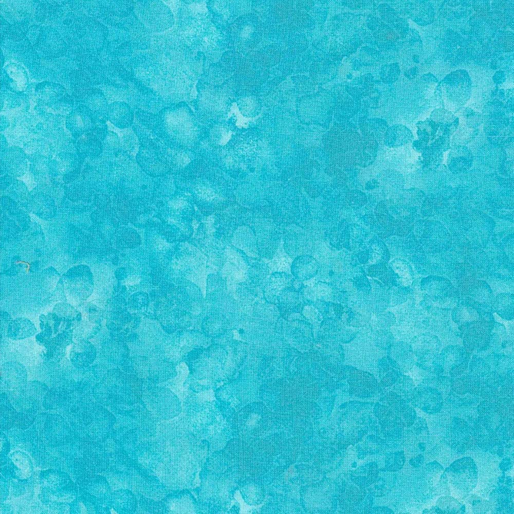 Turquoise Basic Textured Blender Timeless Treasures Cotton Fabric