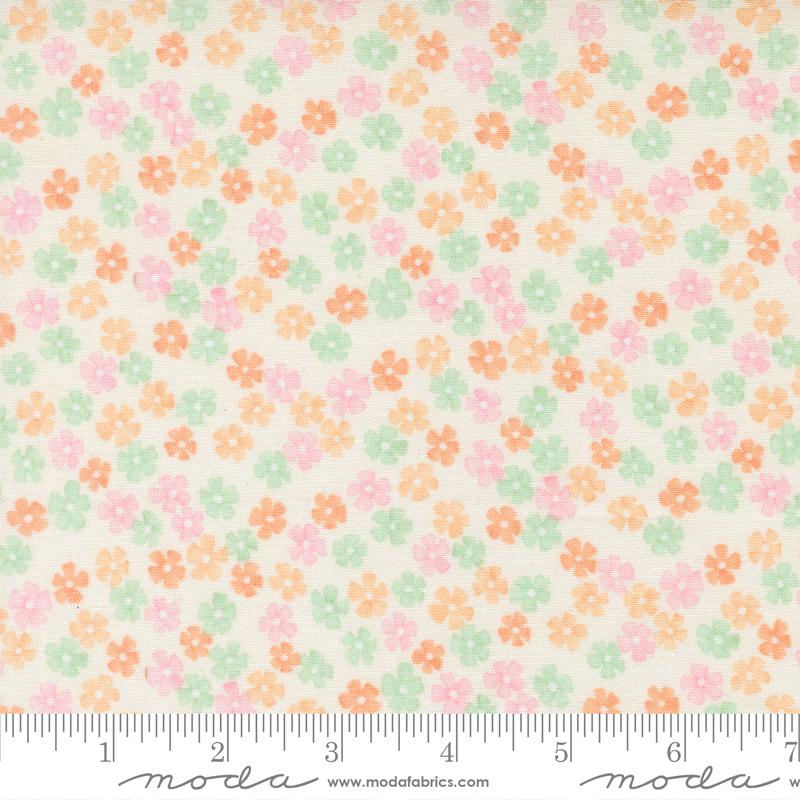 Kindness Chain Small Floral Dogwood Multi Deb Strain Moda Fabrics Cotton Fabric MD-56155-11