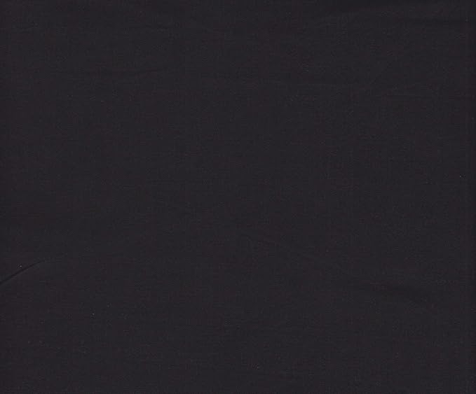 King Cotton Solids 60" Black Springs Creative Cotton Fabric SC-KINGCOTTON-BLACK | US Fabric Shop