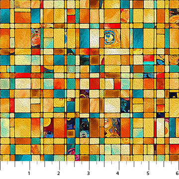 Klimty Cats Gustav Meets Radiant Multi Patrick Lose Northcott Cotton Fabric NC-PL-10784-55