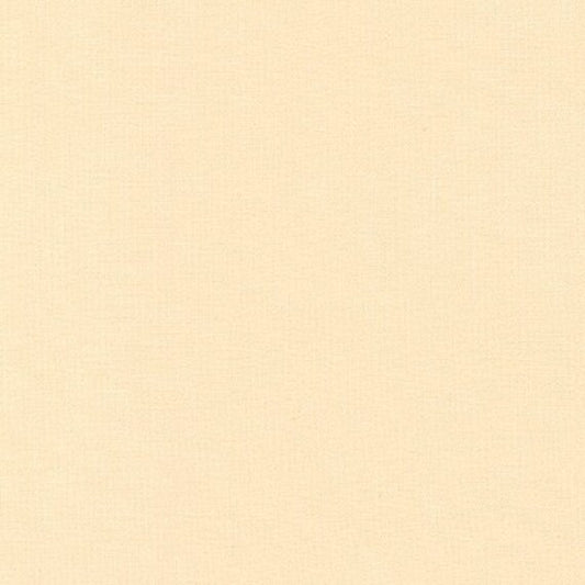 Kona Eggshell Beige Blender Solid Robert Kaufman Cotton Fabric