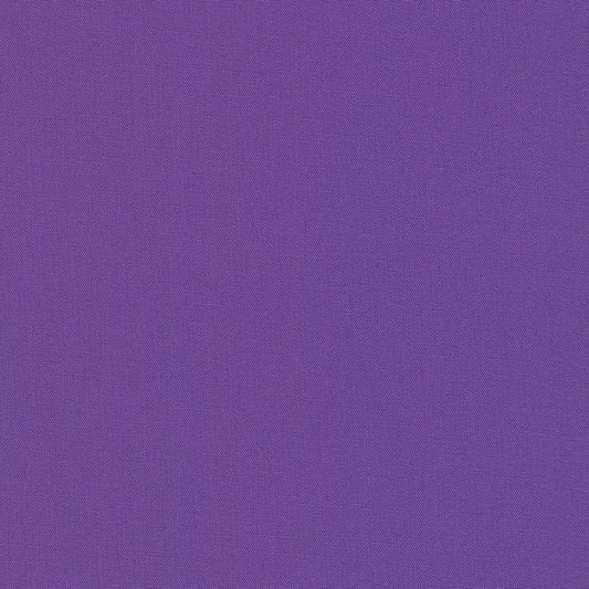 Kona Heliotrope Purple Solid blender Robert Kaufman Cotton Fabric