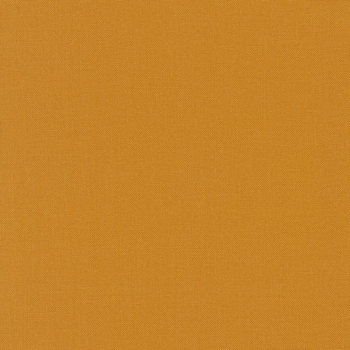 Kona Yarrow Gold Blender Solid Robert Kaufman Cotton Fabric