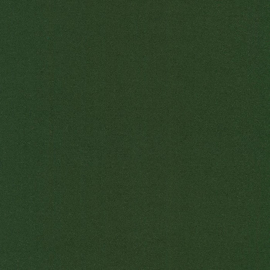 (SOLD PER BOLT) Kona Evergreen Green Solid Robert Kaufman Cotton Fabric KONA-EVERGREEN K001-1137-FB