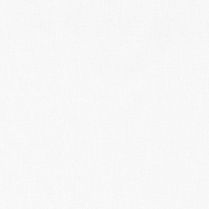 Kona Ultra White Prepared Dye PFD solid 60" Robert Kaufman Cotton Fabric