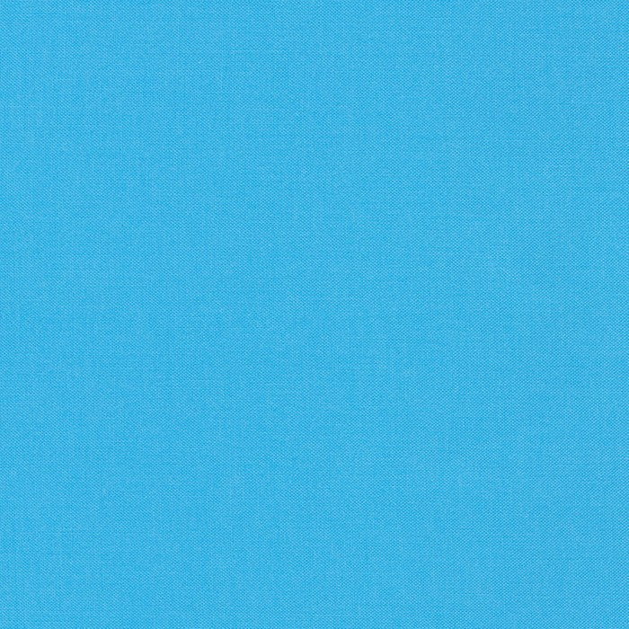 Kona Alegria Blue Blender Solid Robert Kaufman Cotton fabric Kona-Algeria K001-405