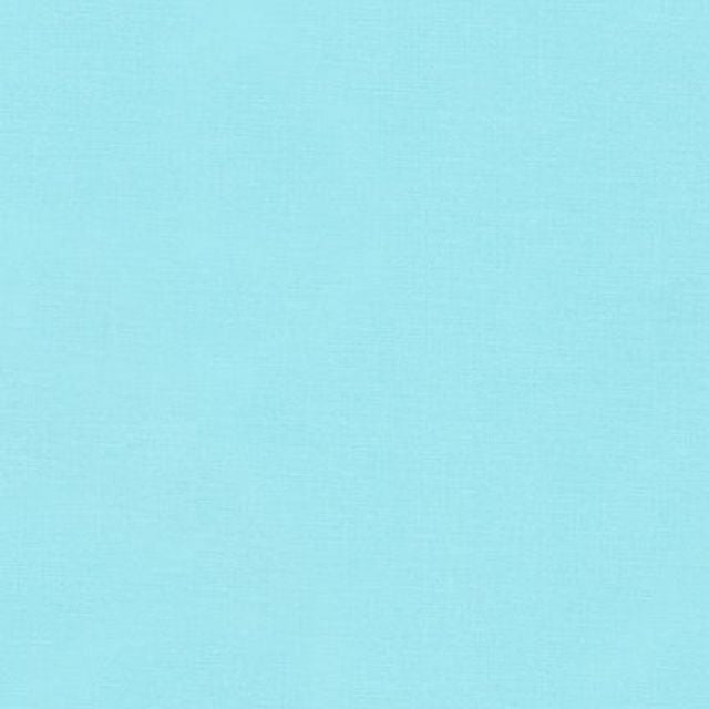 Kona Azure Blue Solid Robert Kaufman Cotton Fabric
