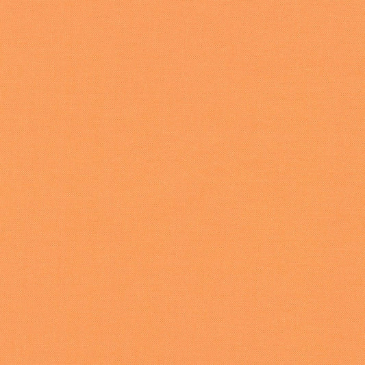 Kona Cantaloupe Solid Robert Kaufman Cotton Fabric Kona-Cantaloupe-K001-59