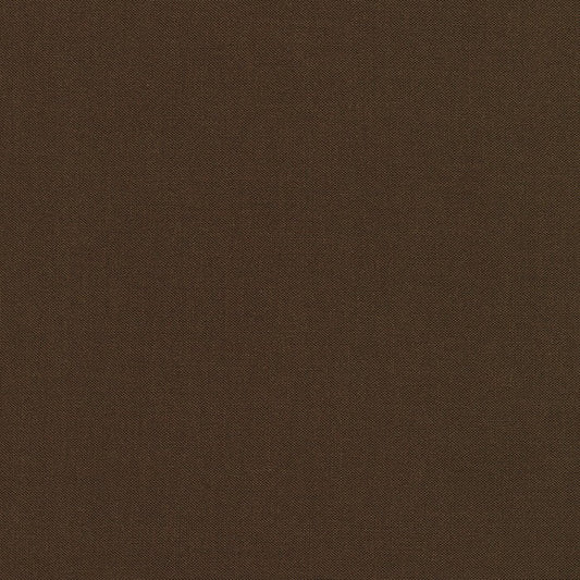 Kona Coffee Brown Solid Robert Kaufman Cotton Fabric
