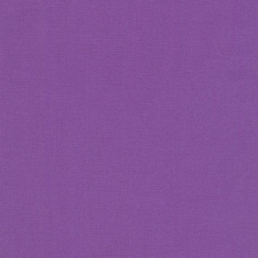 Kona Crocus Purple Solid Robert Kaufman Cotton Fabric