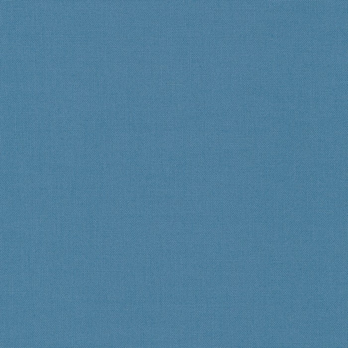 Kona Delft Blue Solid Robert Kaufman Cotton Fabric Kona-Delft-K001-1101