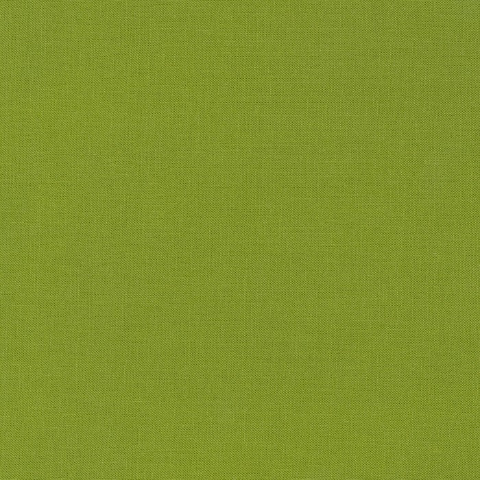 Kona Gecko Green Solid Robert Kaufman Cotton Fabric Kona-Gecko-K001-1843