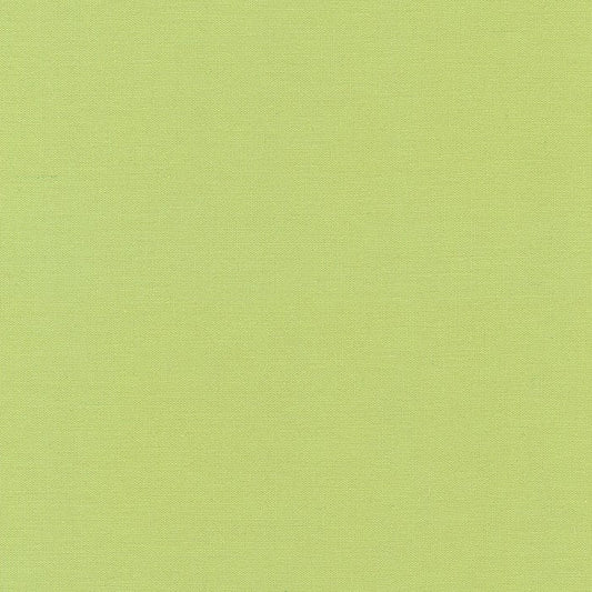Kona Green Tea Solid Robert Kaufman Cotton Fabric