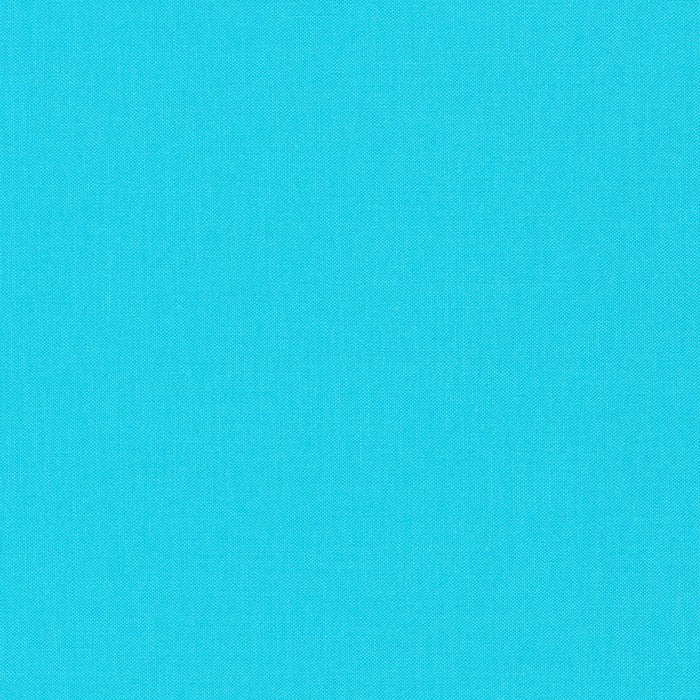 (SOLD PER BOLT) Kona Jamaica Blue Solid Robert Kaufman Cotton Fabric Kona-Bone K001-1037-FB