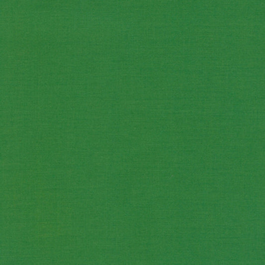 Kona Leprechaun Green Blender Solid Robert Kaufman Cotton fabric