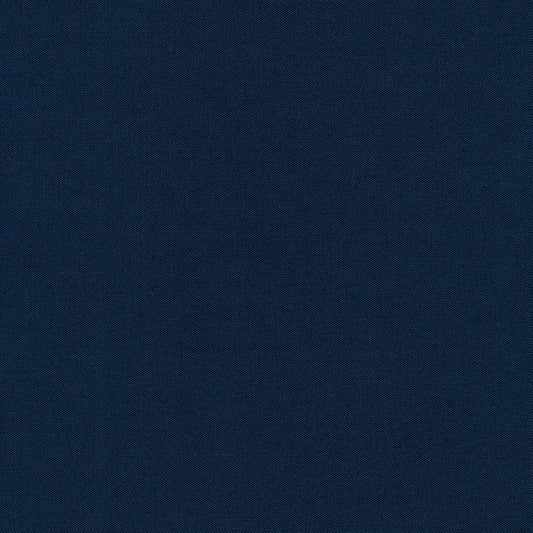 Kona Nautical Blue Solid Robert Kaufman Cotton Fabric